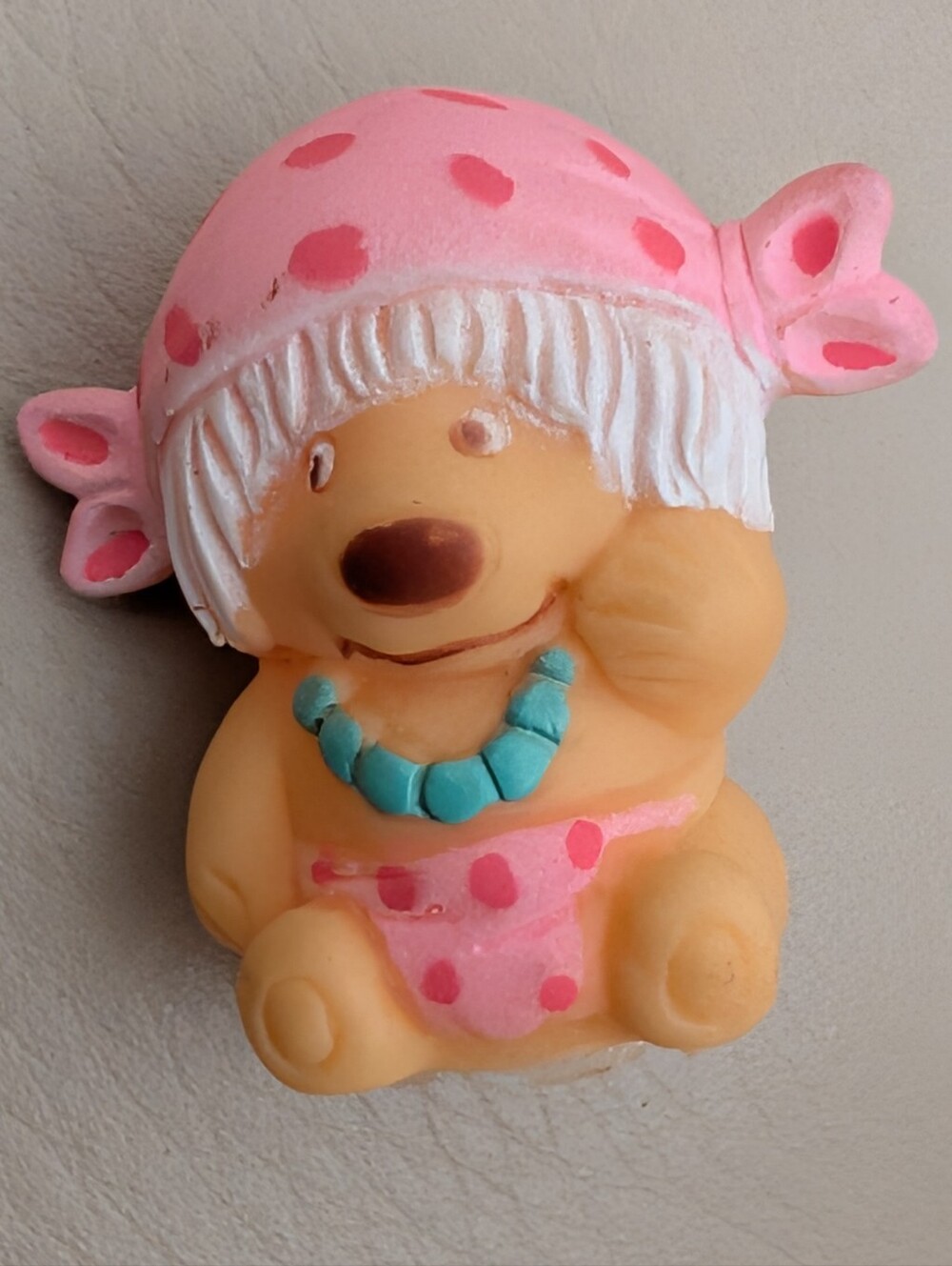 vintage 1980s Dakin Woofits hippie puppy Pencil Topper Toy